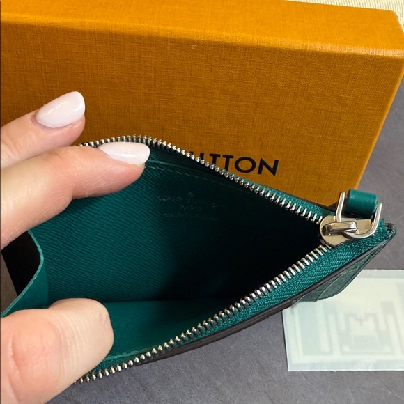 Louis Vuitton Romy Card Holder Borneo Green - Picture 4 of 8